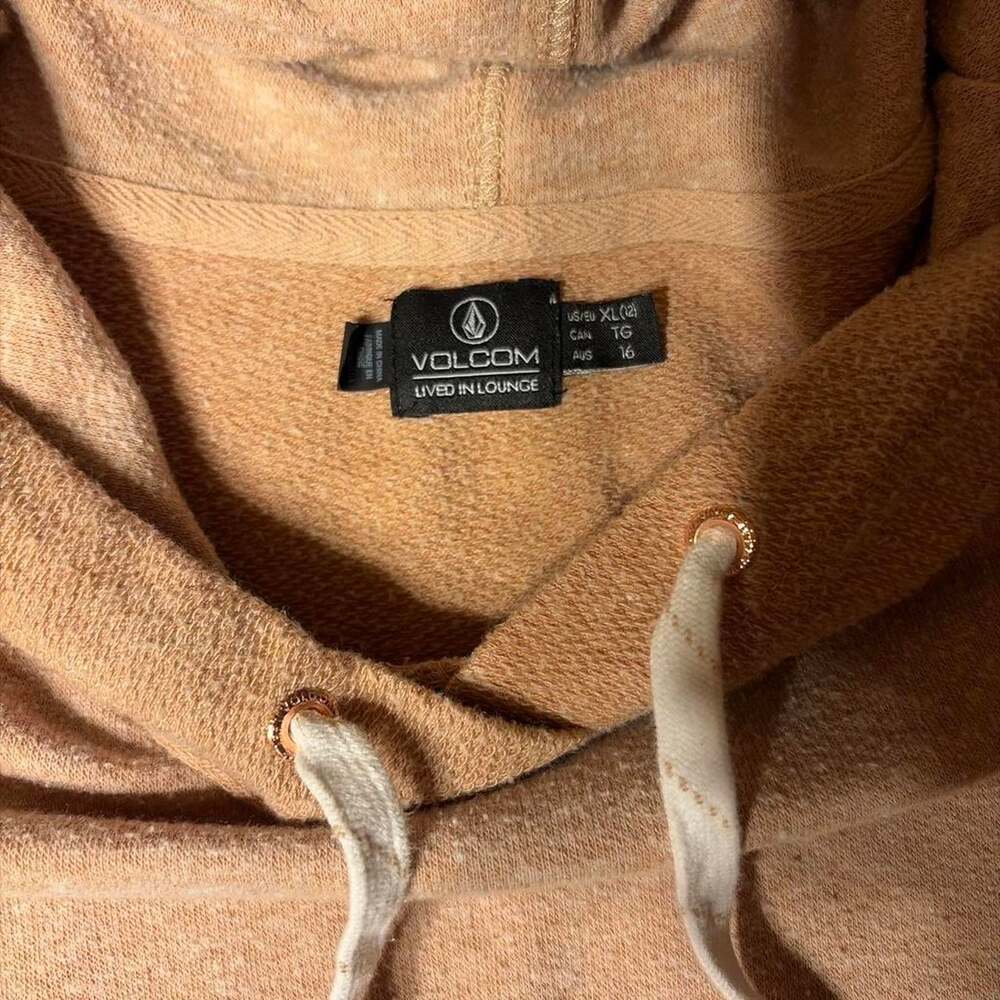 Volcom Men's Pink Hoodie - Picture 3 of 4